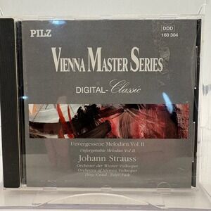 Johann Strauss Vienna Master Series Unforgettable Melodies Vol II CD 1989